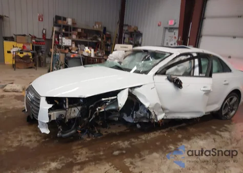 2017 Audi A4 2.0T Premium from USA, damaged, VIN WAUENAF45HN009974